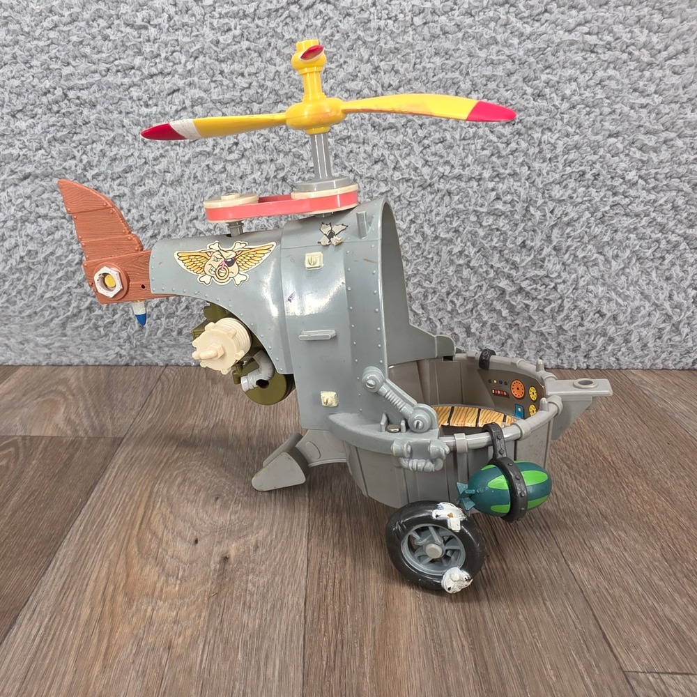 Vtg 1990 Barnyard Commandos Pork Chopper Playmates Vehicle Incomplete